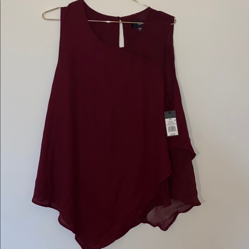 Maroon Blouse